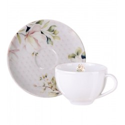 Xícara Para Chá 250ml Magnolia Porcelana Tramontina